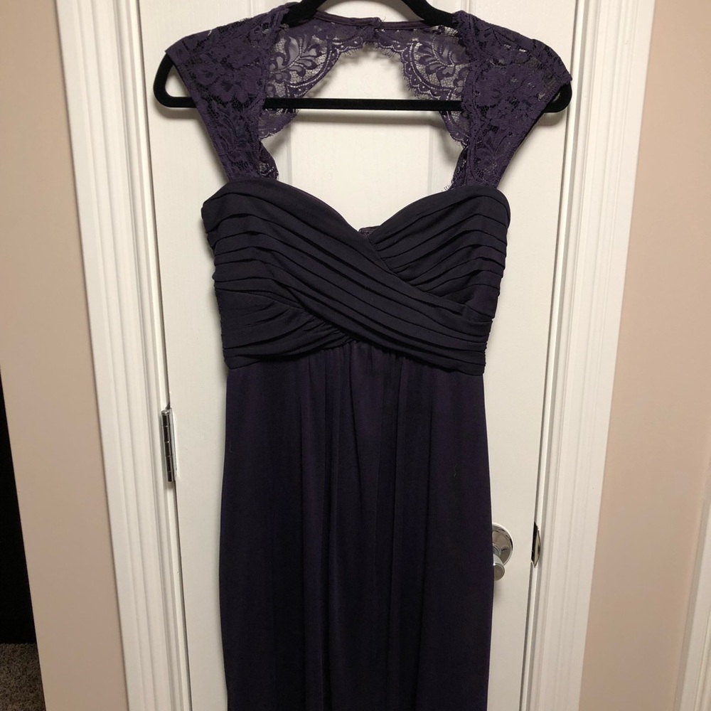 Purple Mother of Bride Dress